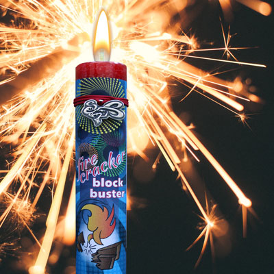Blessed Herbal Firecracker Candle - Limited Edition