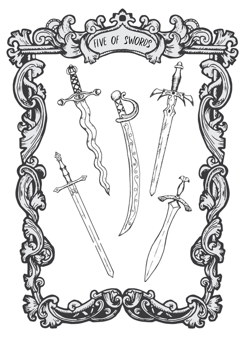 Choosing Peace Over Conflict: The Five of Swords